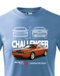 Detské tričko Dodge Challenger SRT Hellcat