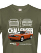 Pánské tričko Dodge Challenger SRT Hellcat