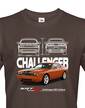 Pánské tričko Dodge Challenger SRT Hellcat