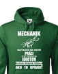 Pánská mikina pre mechanikov - Najťažšie na mojej práci je