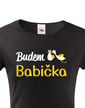 Dámske tričko Budem babička