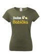 Dámske tričko Budem babička