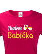Dámske tričko Budem babička