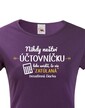 Dámské tričko - Nikdy neštvi účtovníčku