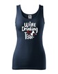Dámské tričko Wine Drinking team
