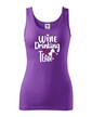 Dámské tričko Wine Drinking team