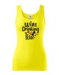 Dámské tričko Wine Drinking team