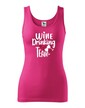 Dámské tričko Wine Drinking team