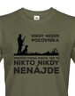 Pánské tričko Nikdy neser poľovníka