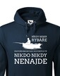 Pánska mikina Nikdy nenaser rybára