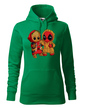 Dámska mikina Deadpool a Groot