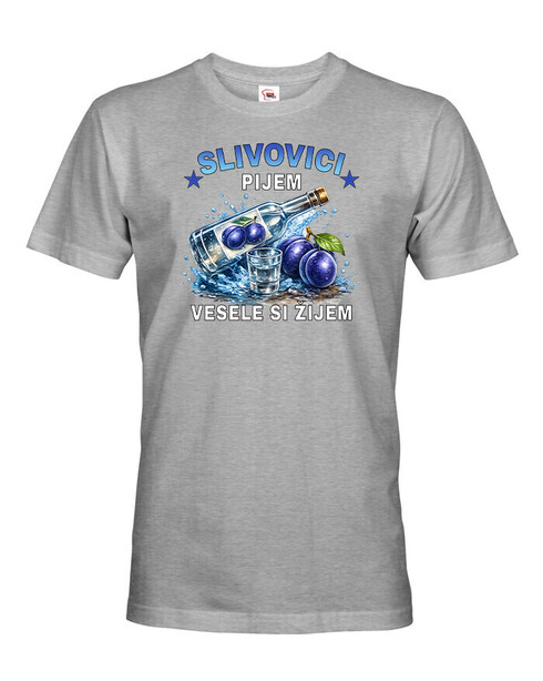 Pánske tričko So slivovicou