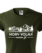 Dámske tričko Hory volajú musím ísť