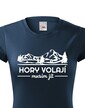 Dámske tričko Hory volajú musím ísť