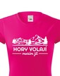 Dámske tričko Hory volajú musím ísť