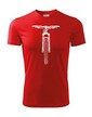 Pánske tričko MTB s horským bicyklom