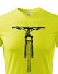 Pánske tričko MTB s horským bicyklom