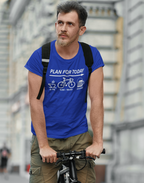 Pánske tričko Plans for Today