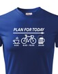 Pánske tričko Plans for Today