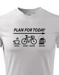 Pánske tričko Plans for Today