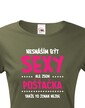 Dámske tričko sexi poštárka