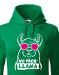Dámska mikina No Prob - LLama