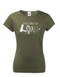 Dámske tričko Kaderníčka Love