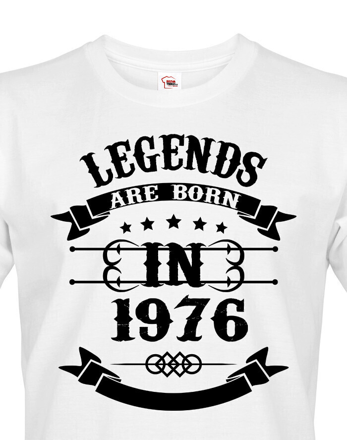 Pánske tričko Legend Are Born