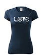 Dámske tričko LOVE
