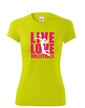 Dámske tričko Live Love Volleyball