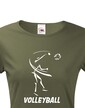 Dámske tričko Volejbal
