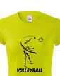 Dámske tričko Volejbal
