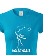 Dámske tričko Volejbal