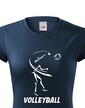 Dámske tričko Volejbal