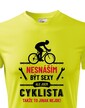 Pánske tričko Sexi cyklista