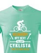 Pánske tričko Sexi cyklista