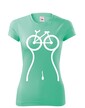 Dámske tričko Cyklo silueta
