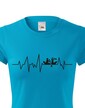 Dámske tričko Vodácky pulz