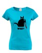 Dámske tričko s mačkou What