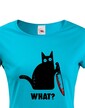 Dámske tričko s mačkou What