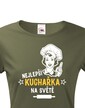 Dámske tričko Nejlepšia kuchárka na svete
