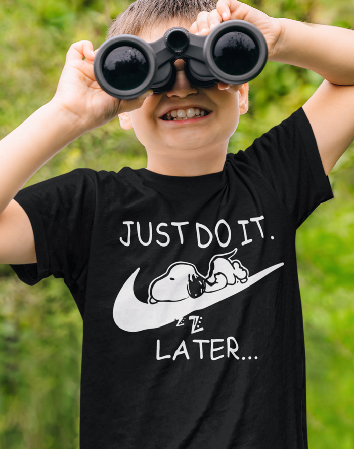 Detské tričko s potlačou JUST DO IT TOMORROW