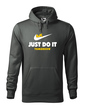 Pánska mikina s potlačou JUST DO IT TOMORROW
