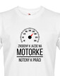 Pánske tričko pre motorkárov - zrodený k jazde na motorke