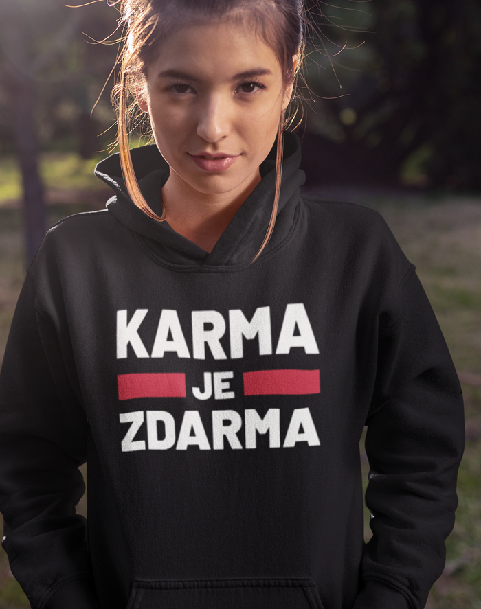 Dámska mikina Karma je zdarma