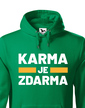 Pánska mikina Karma je zdarma