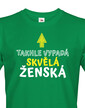 Dámske tričko Takto vyzerá skvelá ženská