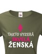 Dámske tričko Takto vyzerá skvelá ženská