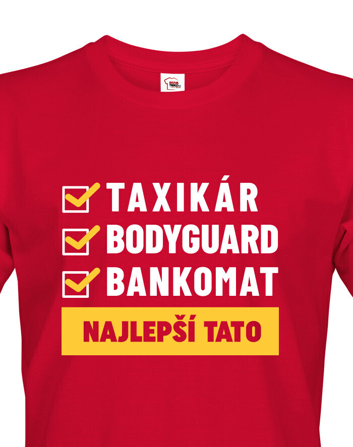 Pánske tričko Najlepší tato