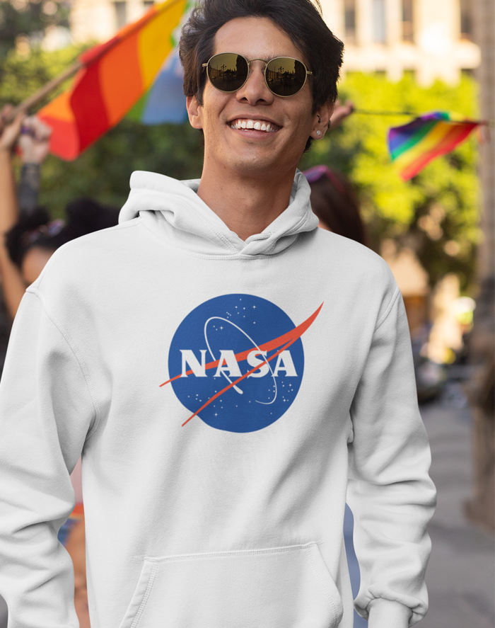 Pánska mikina s potlačou NASA